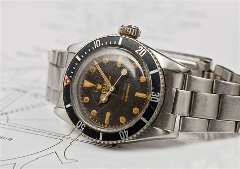 The original 'Bond' Rolex Submariner Ref. 6538 Big Crown.